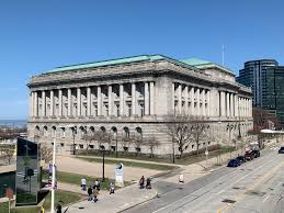 Cleveland skyline and City Hall representing local pride and civic connection