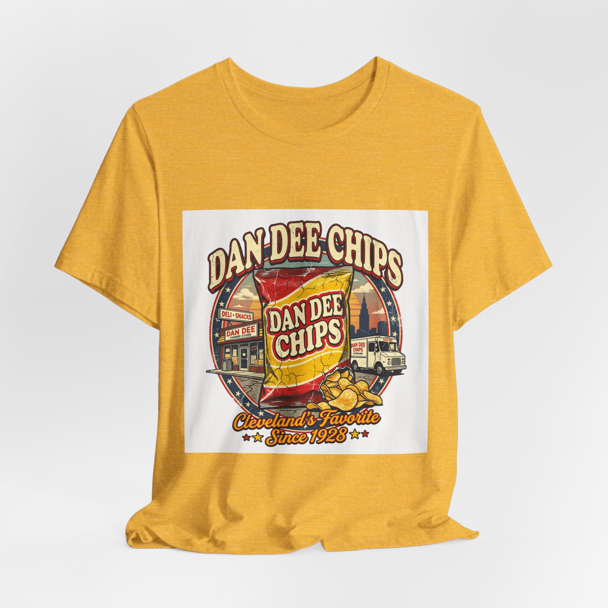 Dan Dee Chips Cleveland Shirt - Classic Local Snack Brand Nostalgia - Image 8