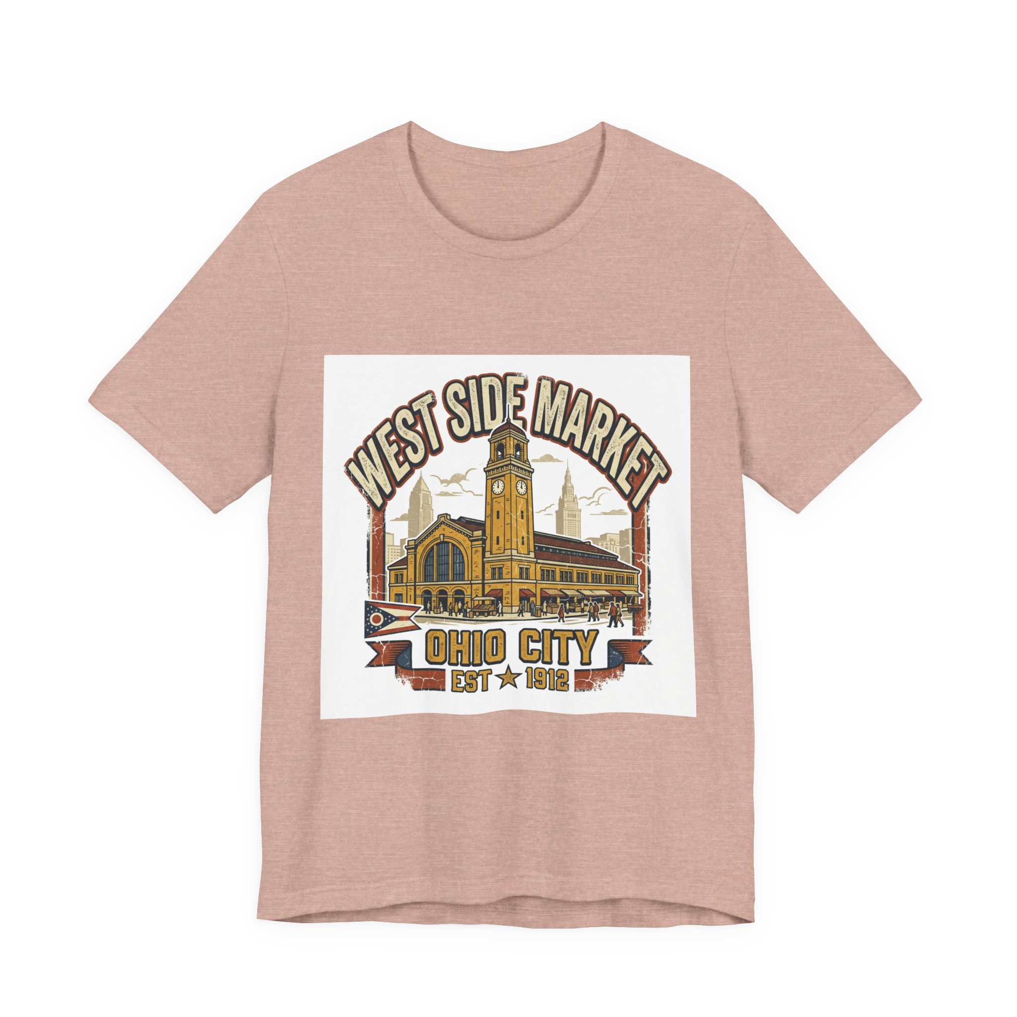 West Side Market Cleveland Shirt - EST 1912 - Ohio City Vintage - Image 4