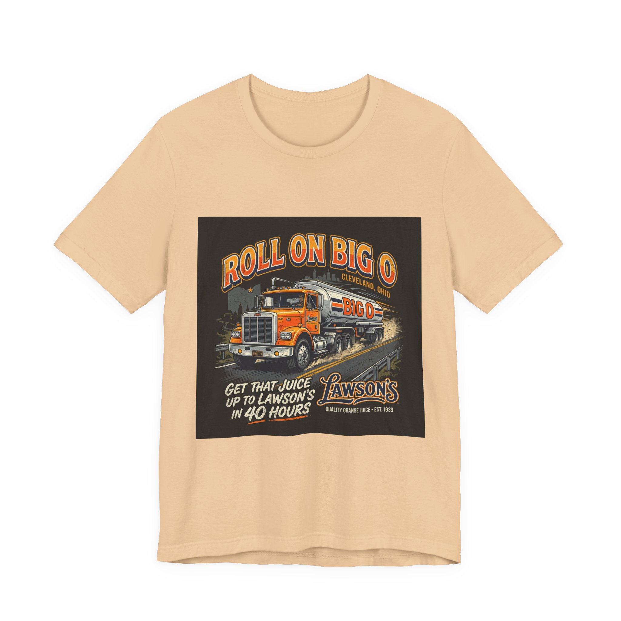 Lawson's Big O Orange Juice Shirt - Roll On Big O - Classic Cleveland Commercial - Image 9