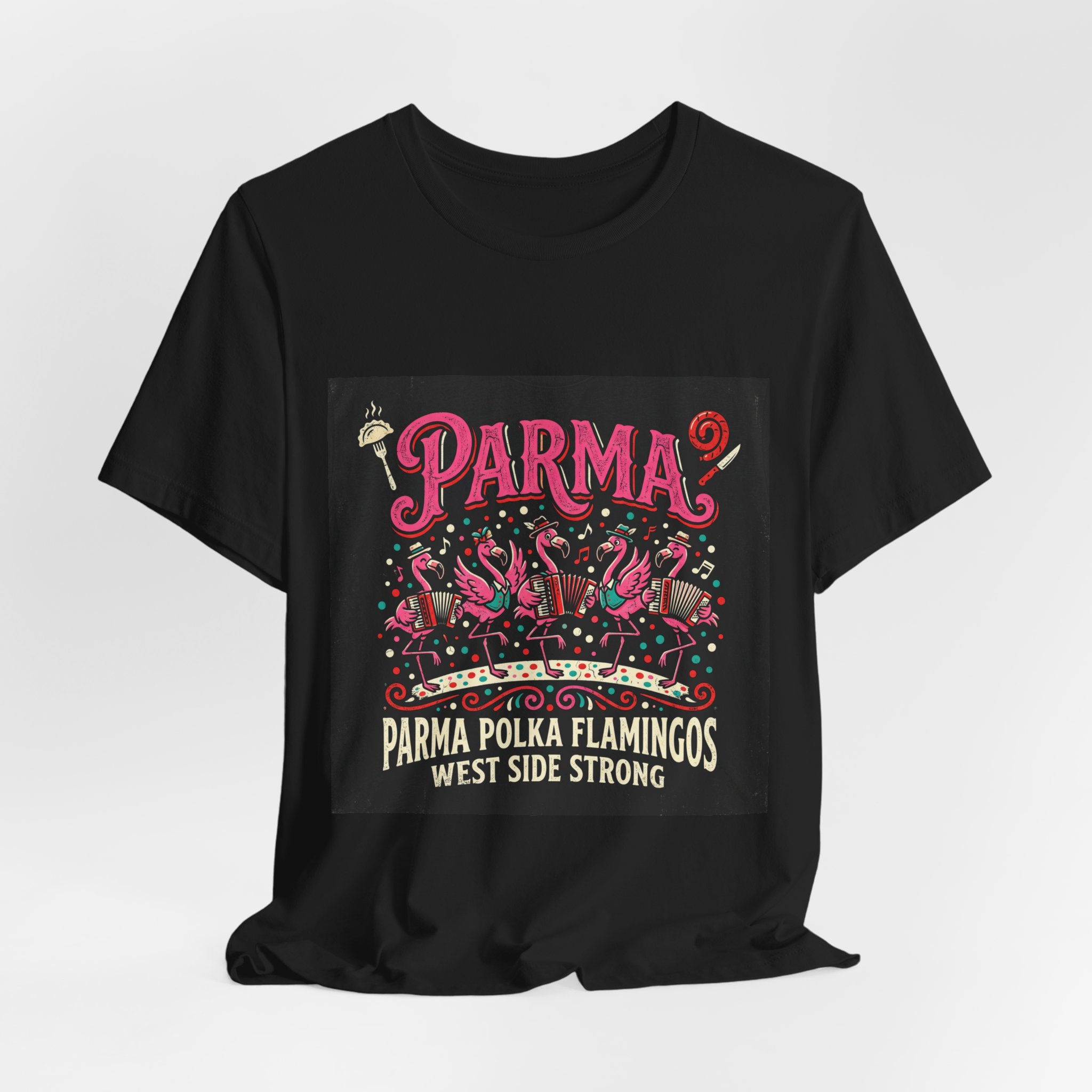 Polka Parma Flamingos Shirt - Flamingo Capital of the World - Image 4