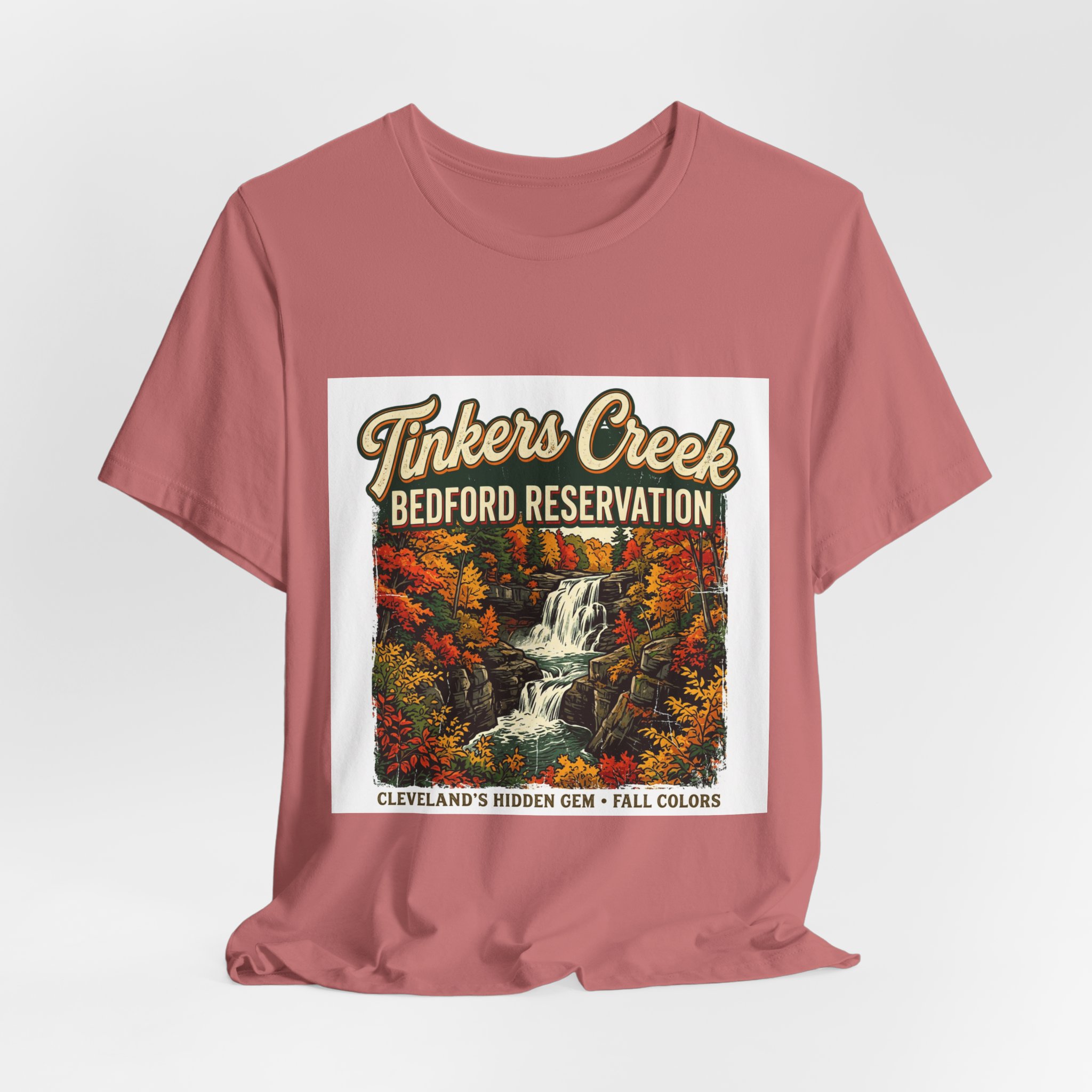 Tinkers Creek Bedford Reservation Shirt - Fall Foliage Cleveland Metroparks - Image 4