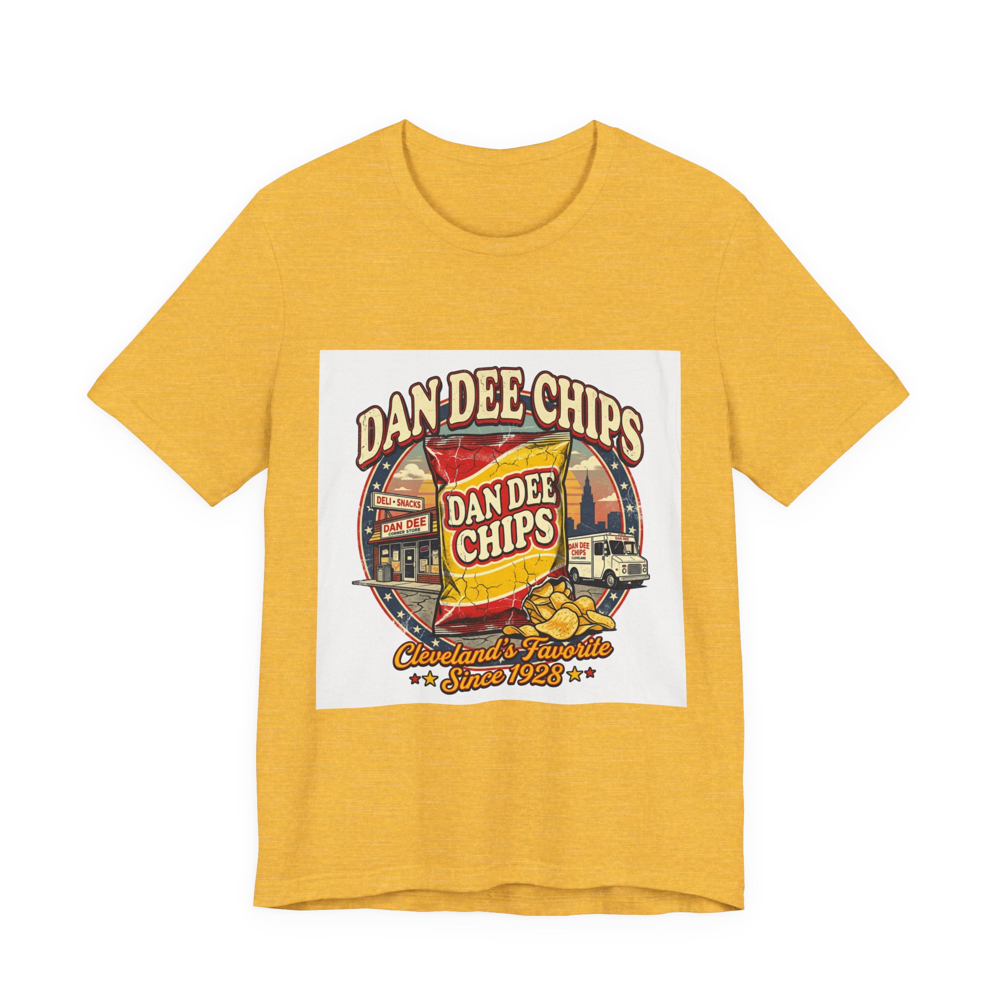 Dan Dee Chips Cleveland Shirt - Classic Local Snack Brand Nostalgia - Image 5