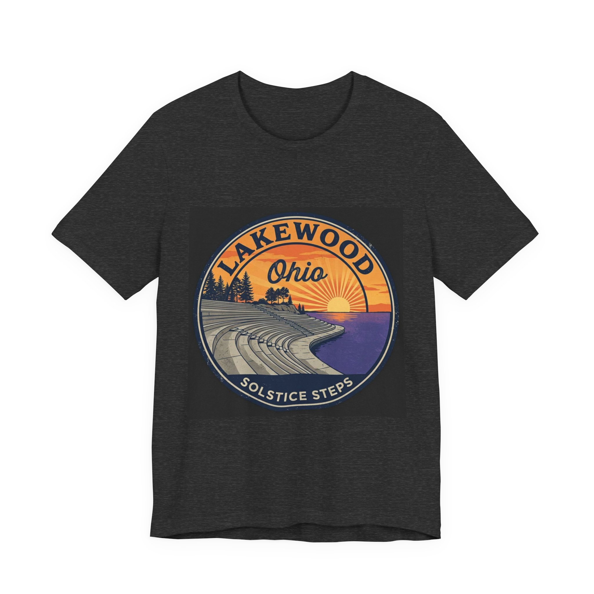 Lakewood Ohio Solstice Steps Shirt - Vintage West Shore Pride - Image 2