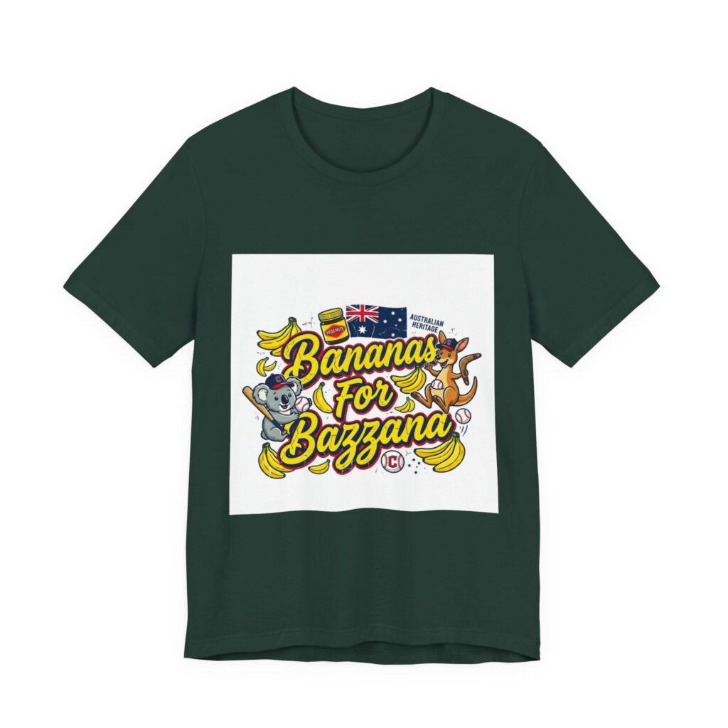 Travis Bazzana Cleveland Baseball Shirt - Banana for Bazzana