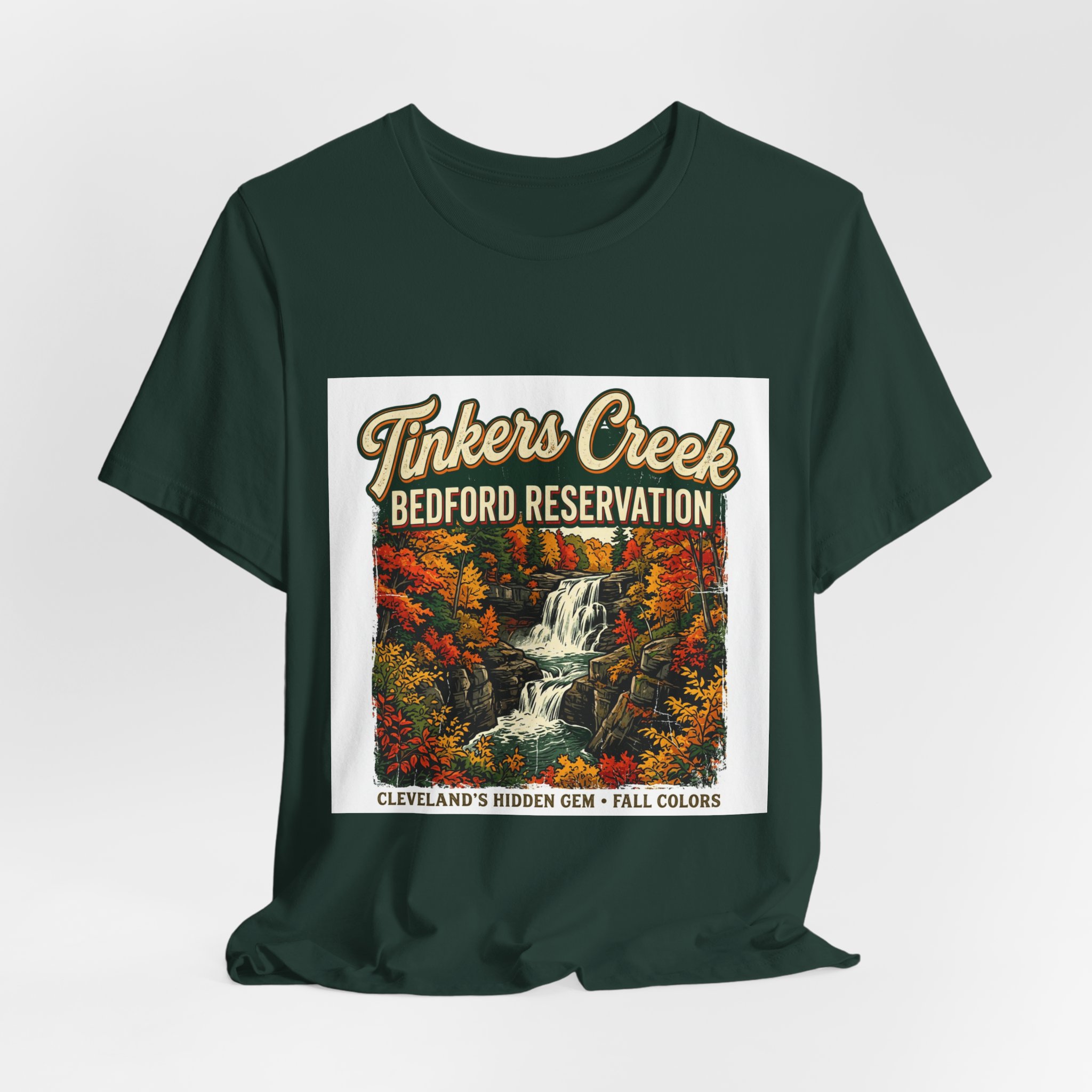 Tinkers Creek Bedford Reservation Shirt - Fall Foliage Cleveland Metroparks - Image 12