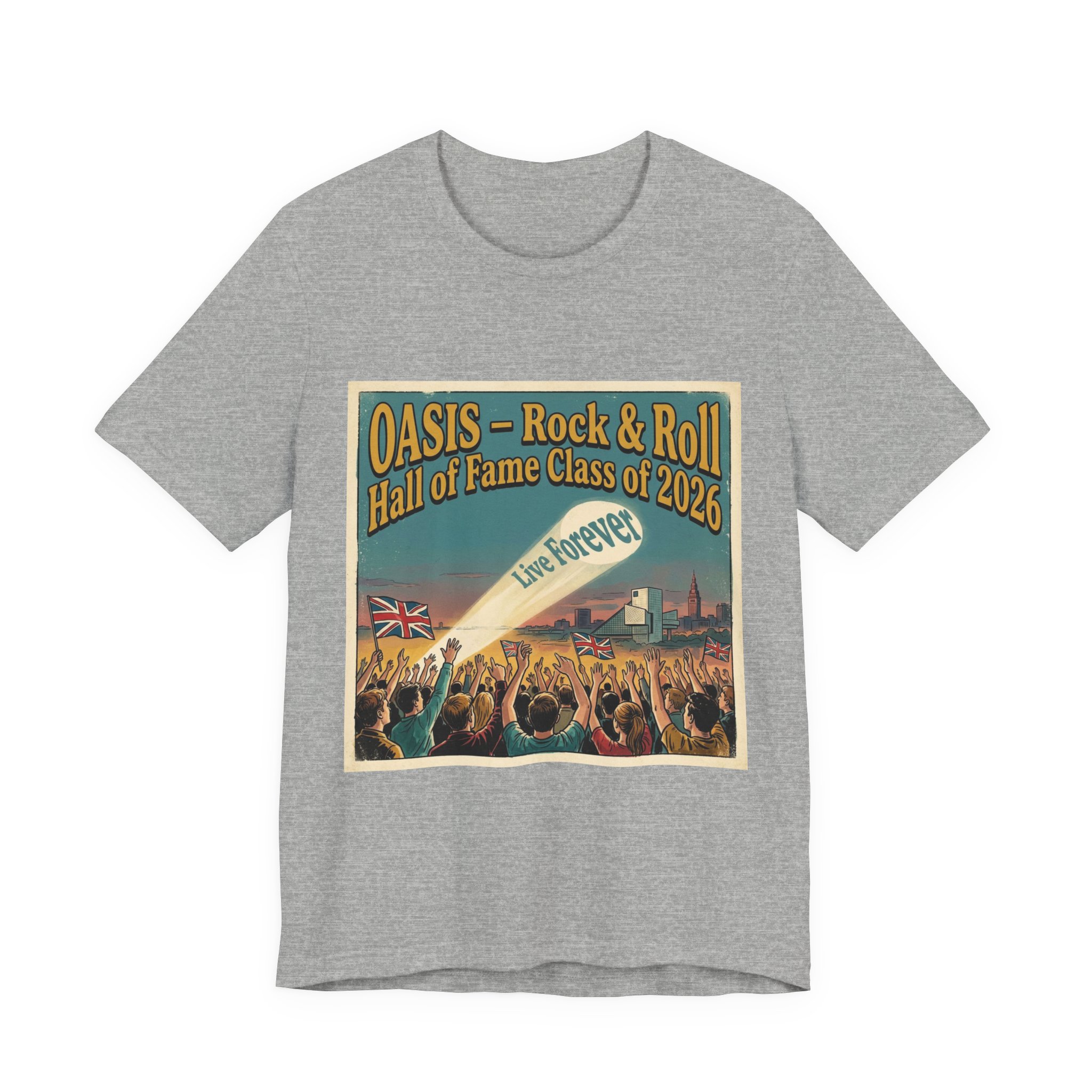 Oasis Rock & Roll Hall of Fame 2026 Tee - Image 2