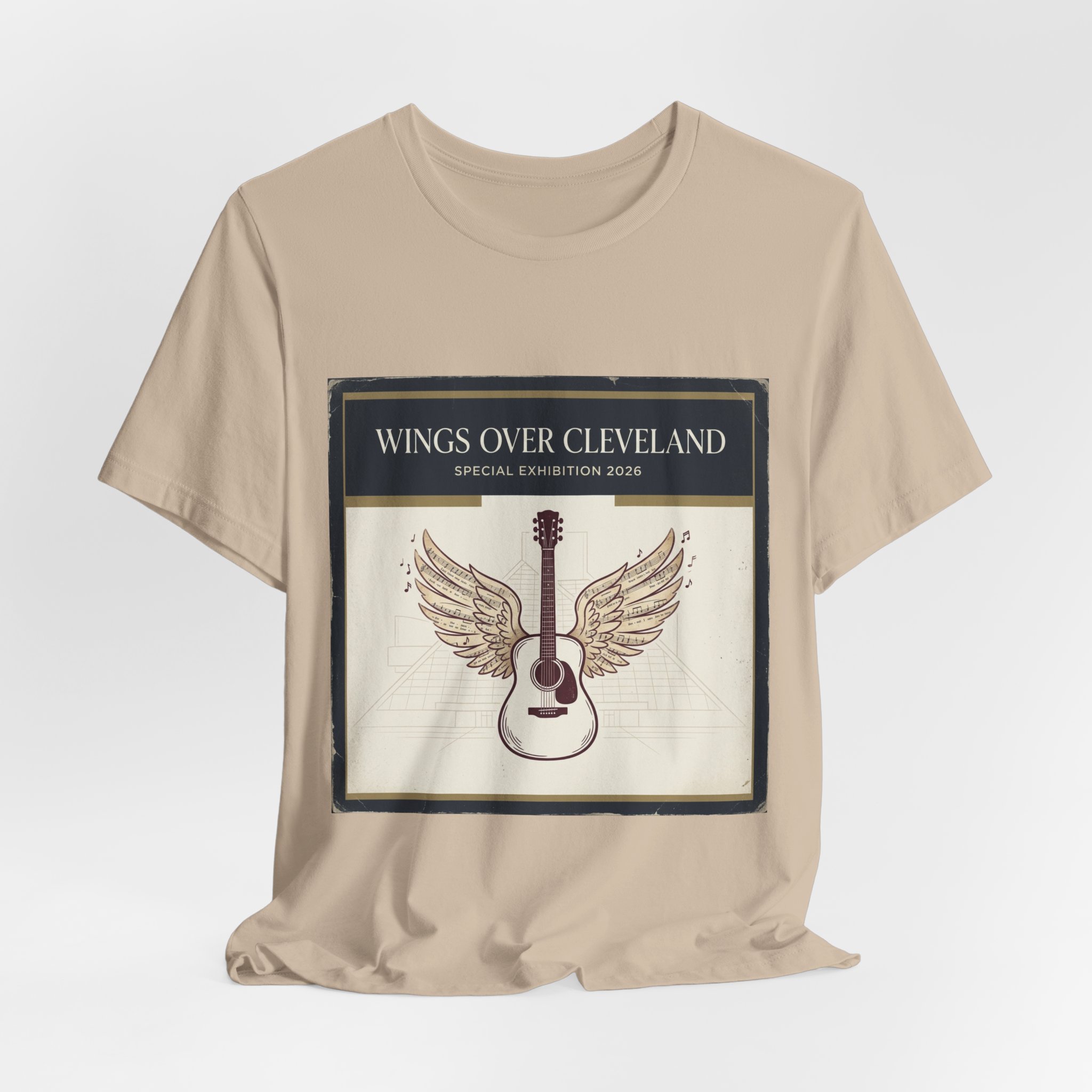 Wings Over Cleveland Guitar Tee — Vintage Music Festival Shirt - Image 9