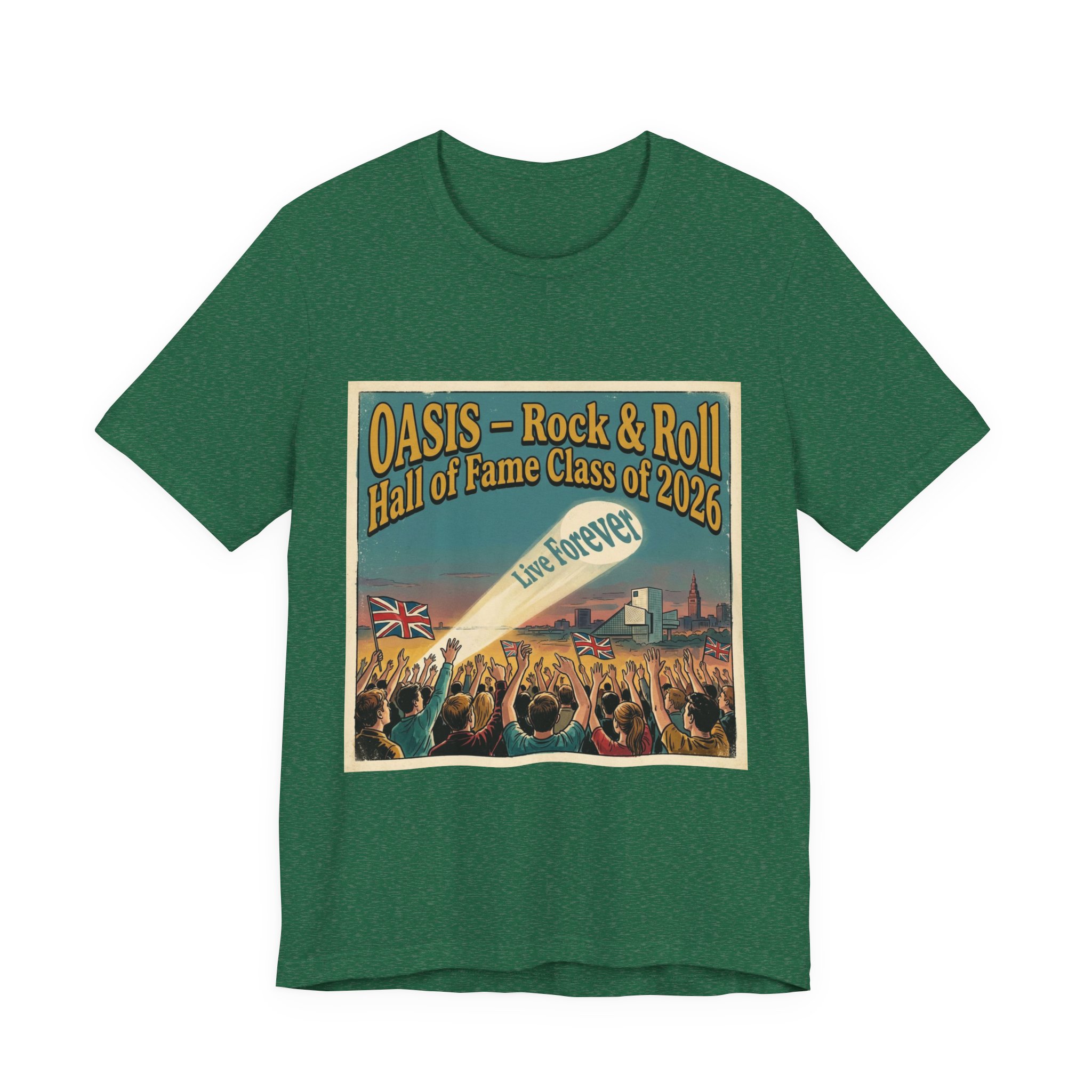 Oasis Rock & Roll Hall of Fame 2026 Tee - Image 4