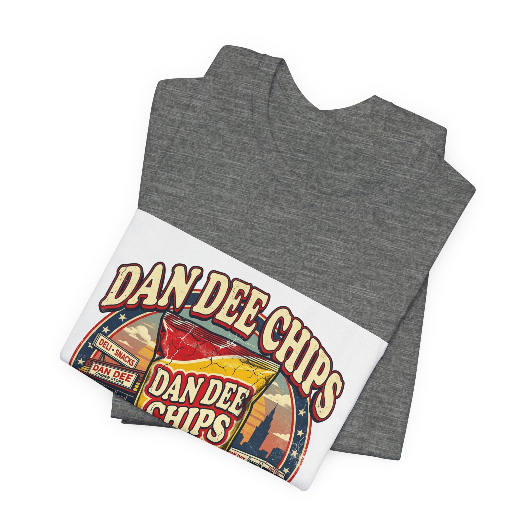 Dan Dee Chips Cleveland Shirt - Classic Local Snack Brand Nostalgia - Image 3