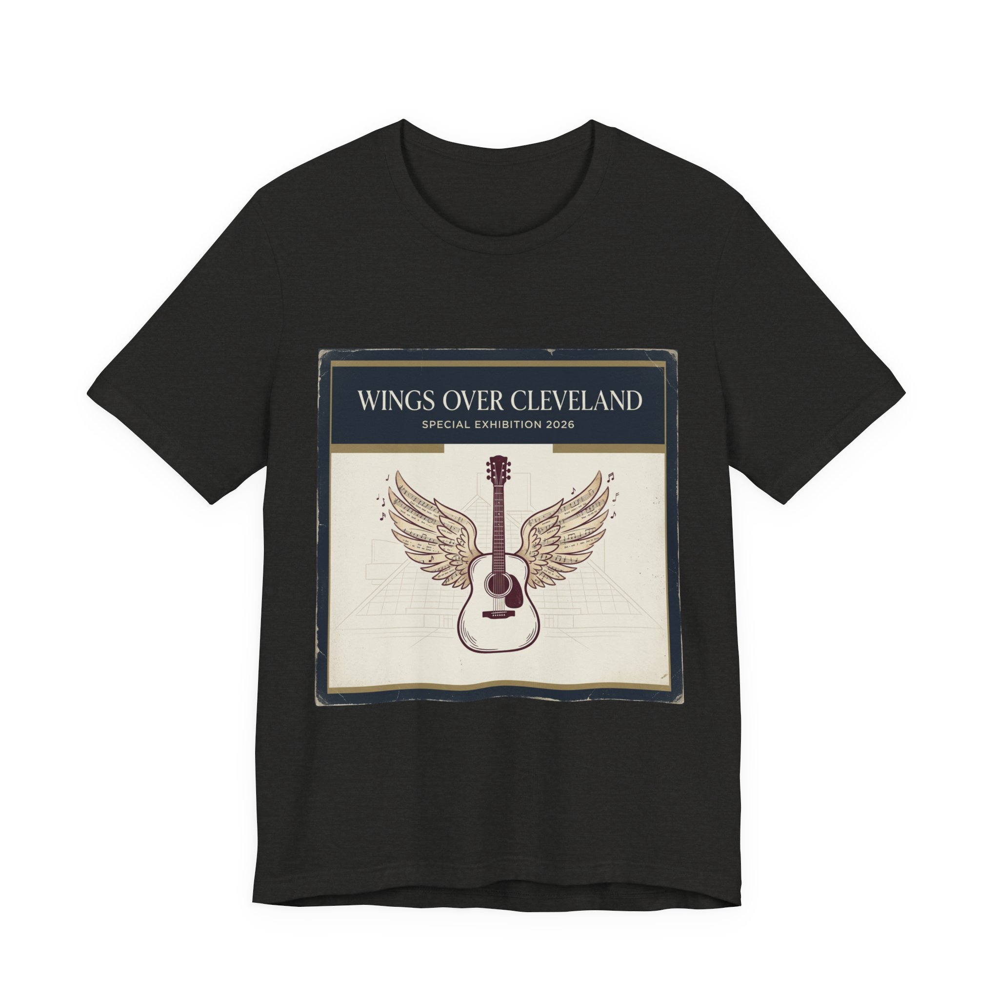 Wings Over Cleveland Guitar Tee — Vintage Music Festival Shirt - Image 2