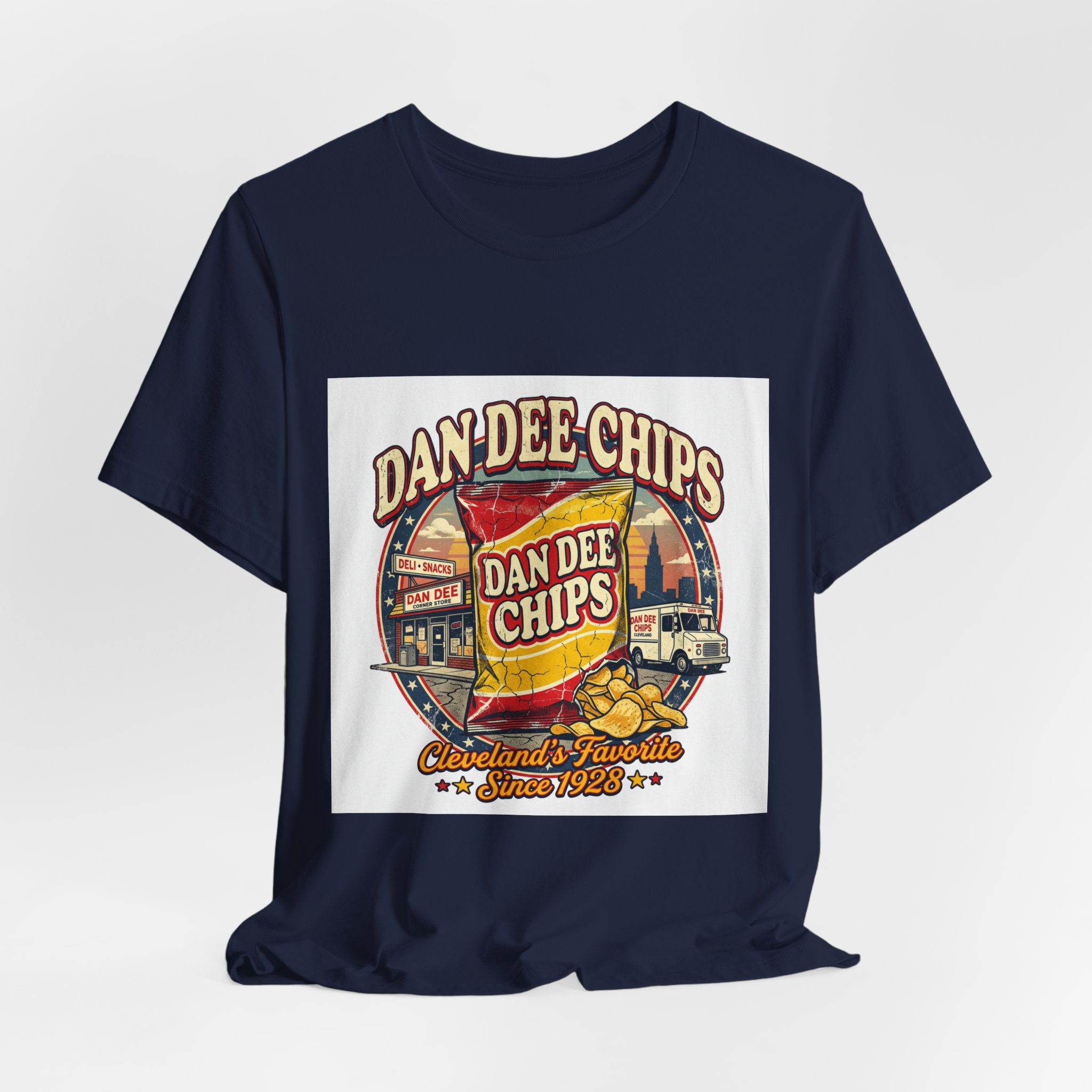 Dan Dee Chips Cleveland Shirt - Classic Local Snack Brand Nostalgia - Image 12