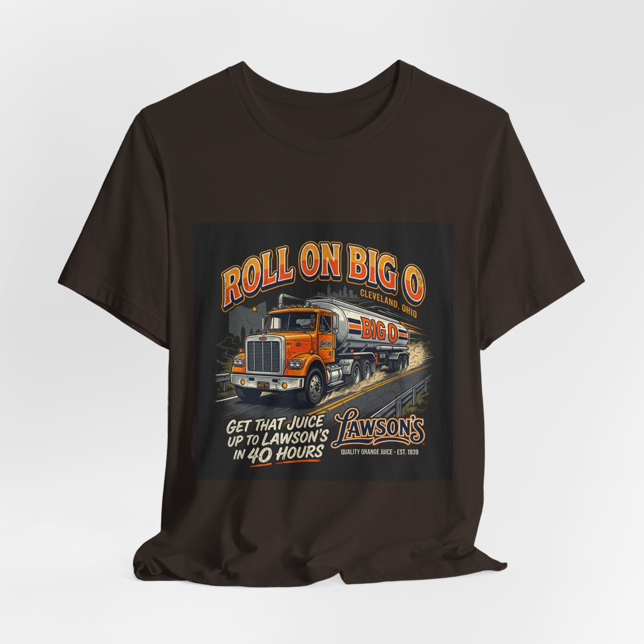 Lawson's Big O Orange Juice Shirt - Roll On Big O - Classic Cleveland Commercial - Image 4