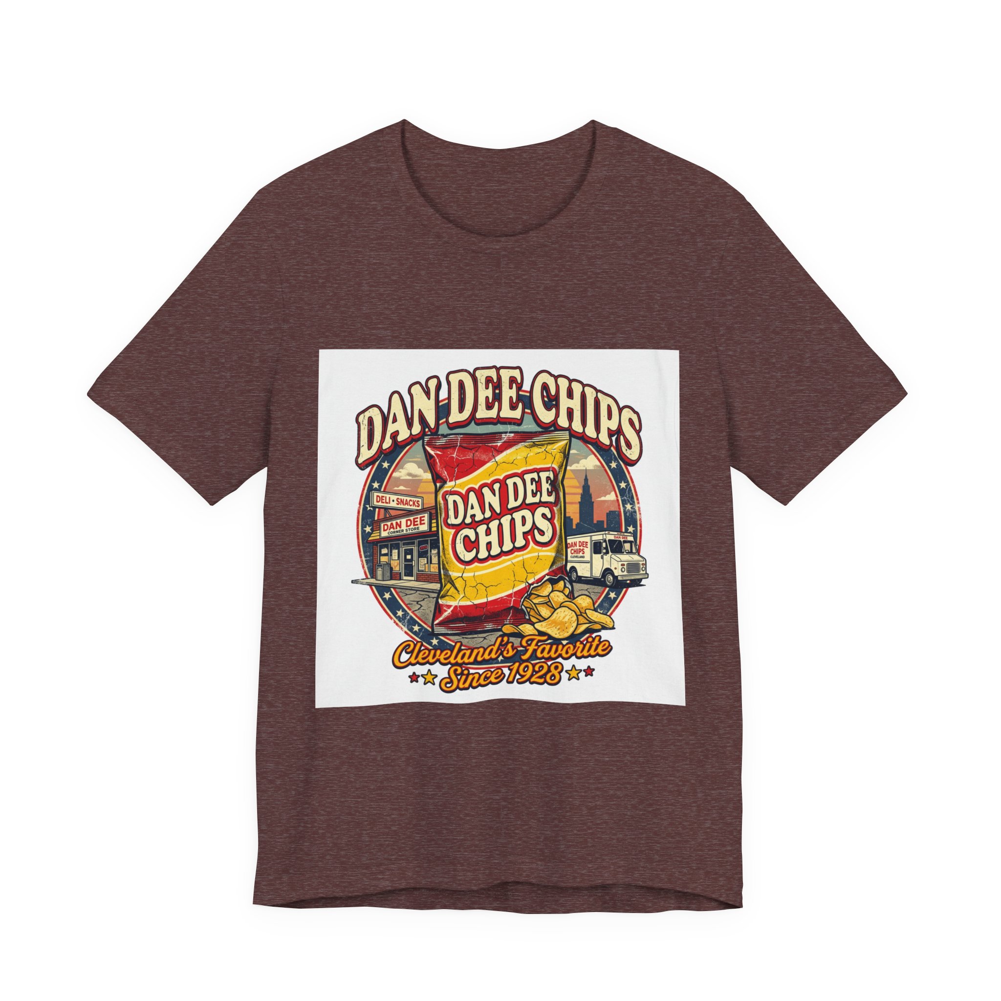 Dan Dee Chips Cleveland Shirt - Classic Local Snack Brand Nostalgia - Image 13