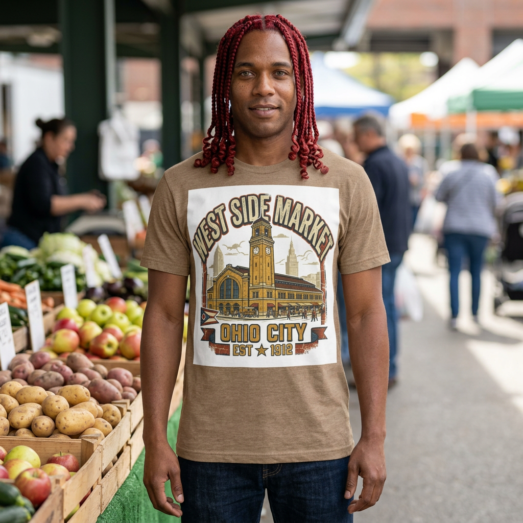 West Side Market Cleveland Shirt - EST 1912 - Ohio City Vintage