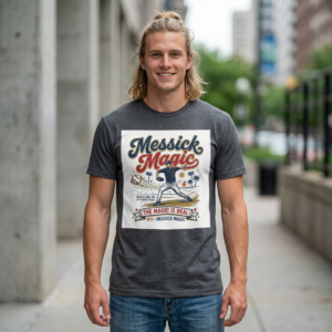 Messick Magic Tee — 'The Magic Is Real' Vintage Travel Graphic T-Shirt