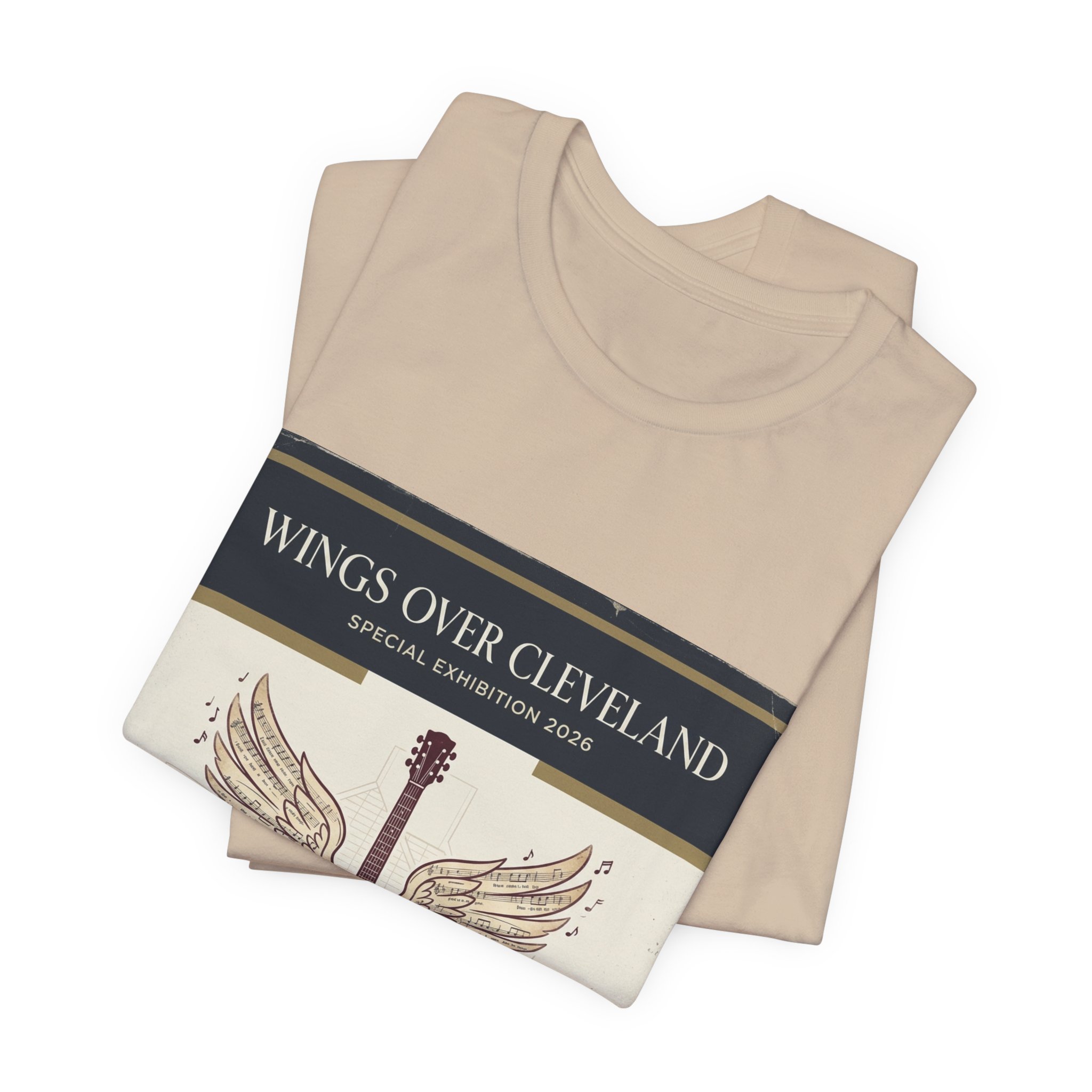 Wings Over Cleveland Guitar Tee — Vintage Music Festival Shirt - Image 8