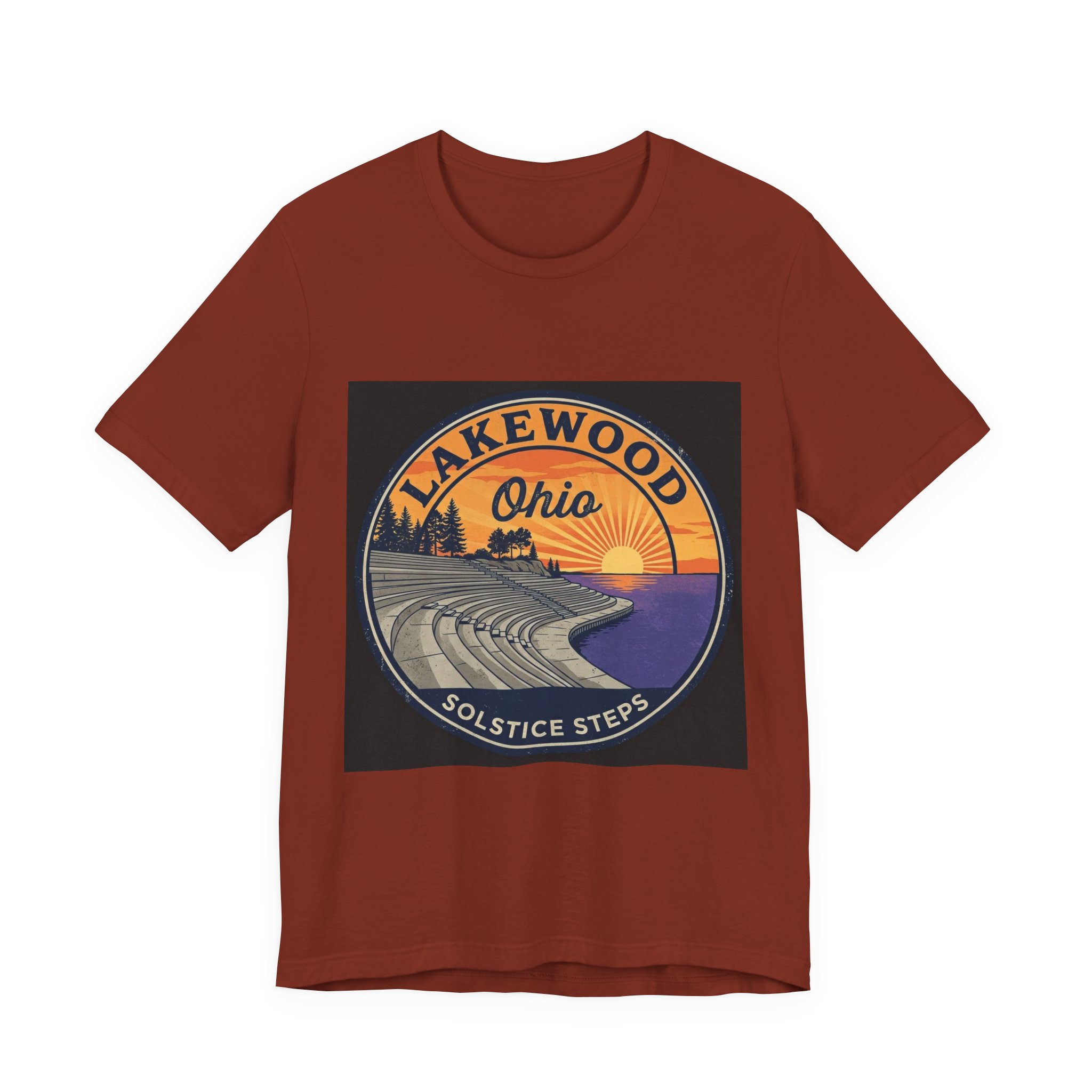 Lakewood Ohio Solstice Steps Shirt - Vintage West Shore Pride - Image 6