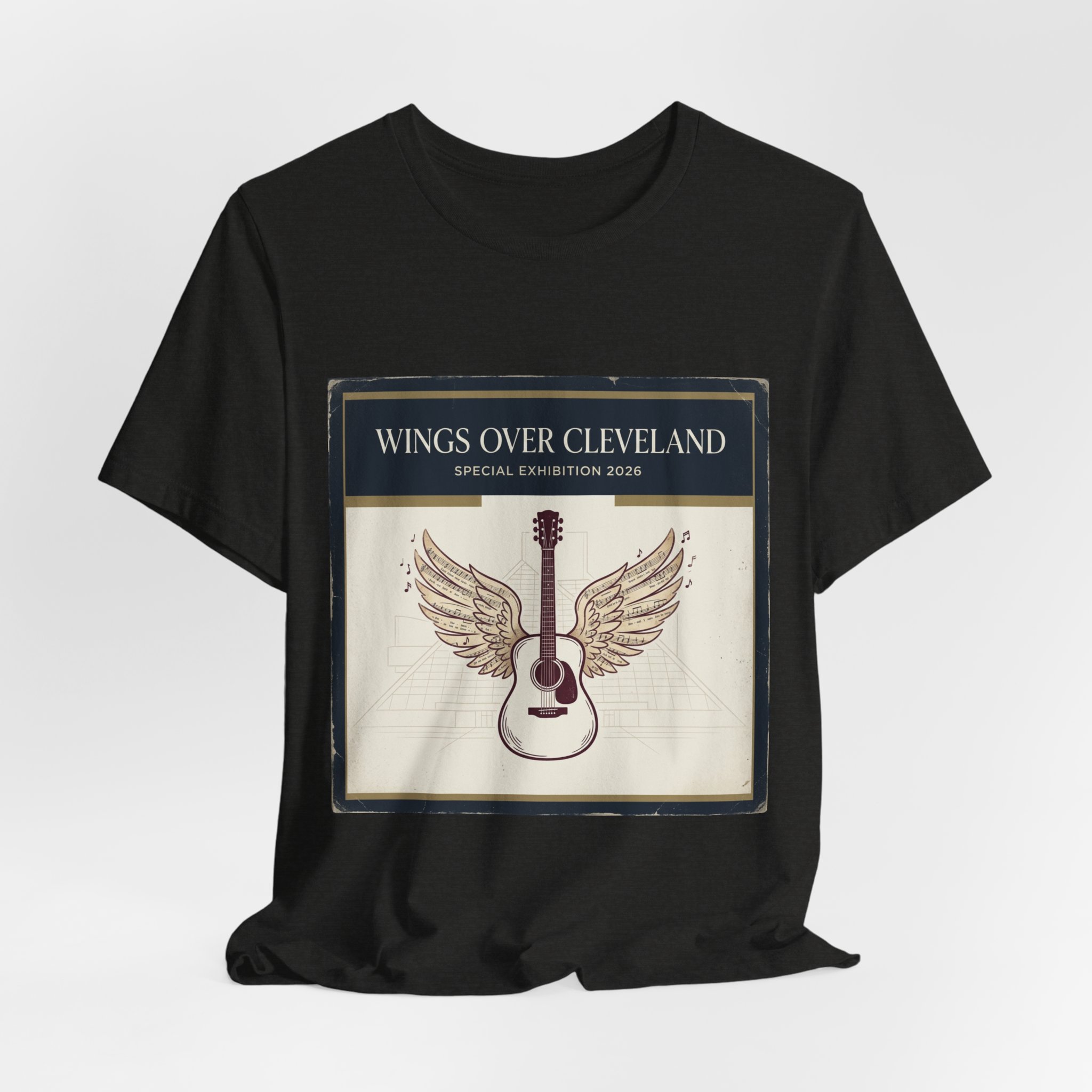 Wings Over Cleveland Guitar Tee — Vintage Music Festival Shirt - Image 5