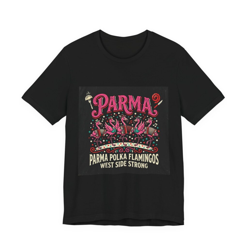 Polka Parma Flamingos Shirt - Flamingo Capital of the World