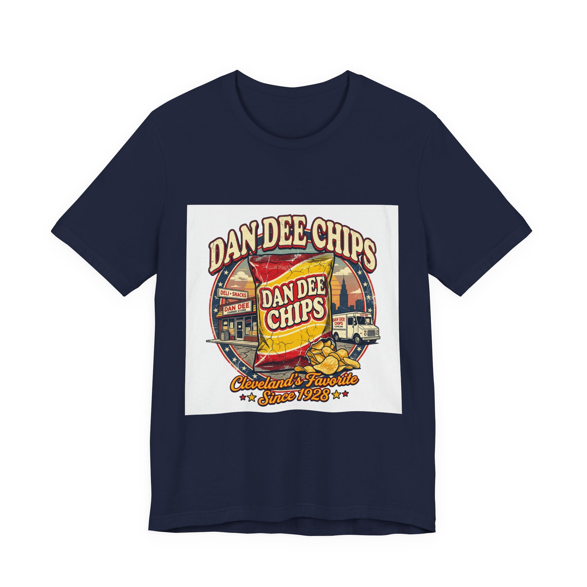 Dan Dee Chips Cleveland Shirt - Classic Local Snack Brand Nostalgia - Image 9