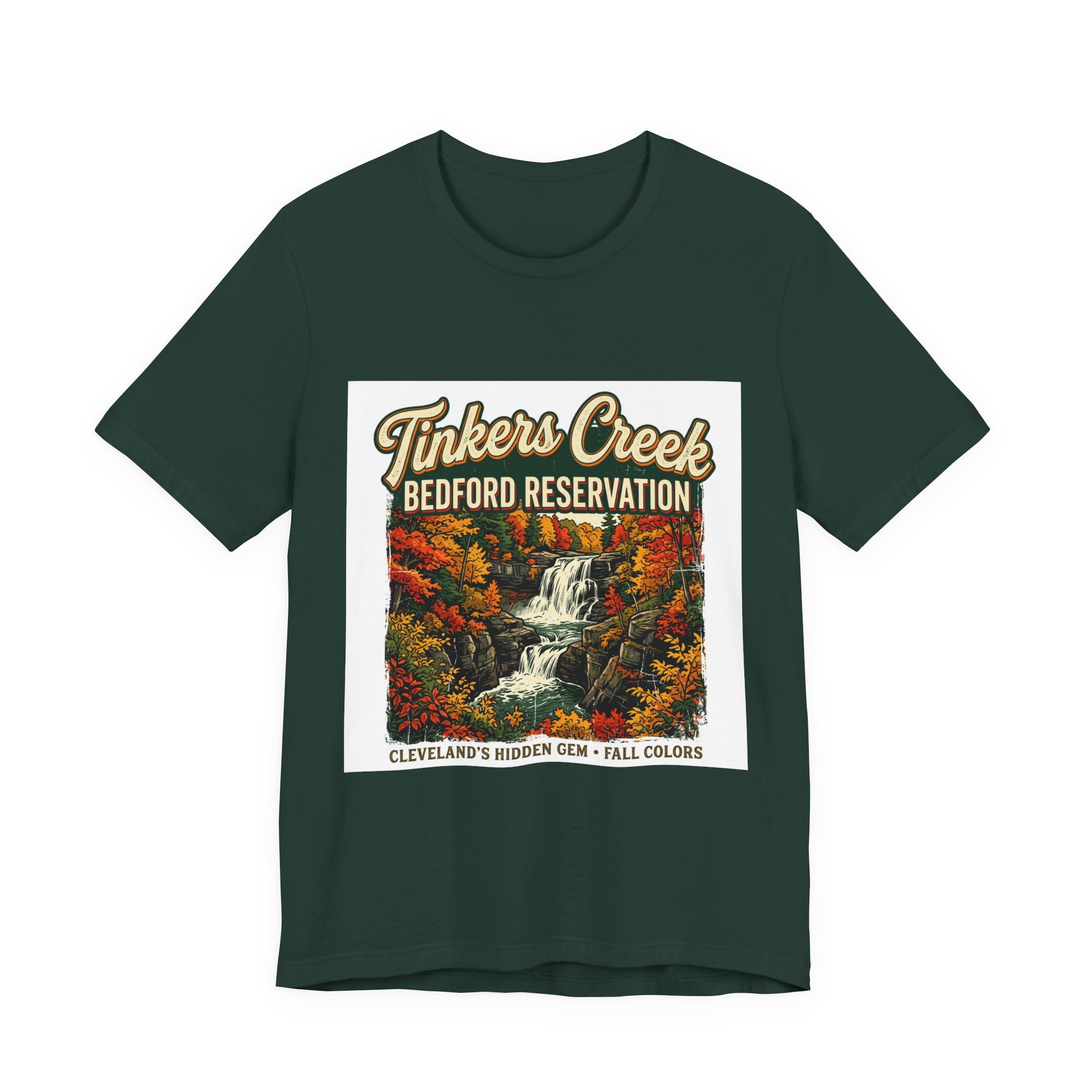 Tinkers Creek Bedford Reservation Shirt - Fall Foliage Cleveland Metroparks - Image 9