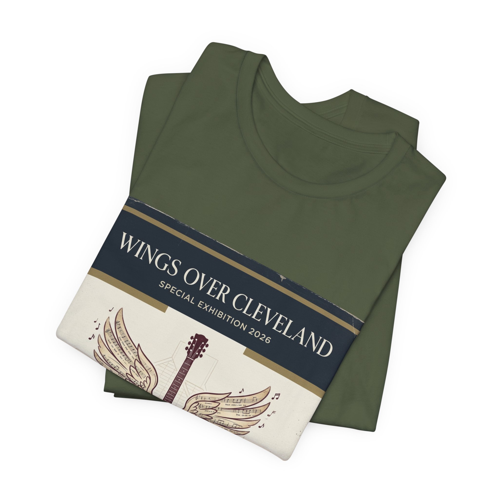 Wings Over Cleveland Guitar Tee — Vintage Music Festival Shirt - Image 12