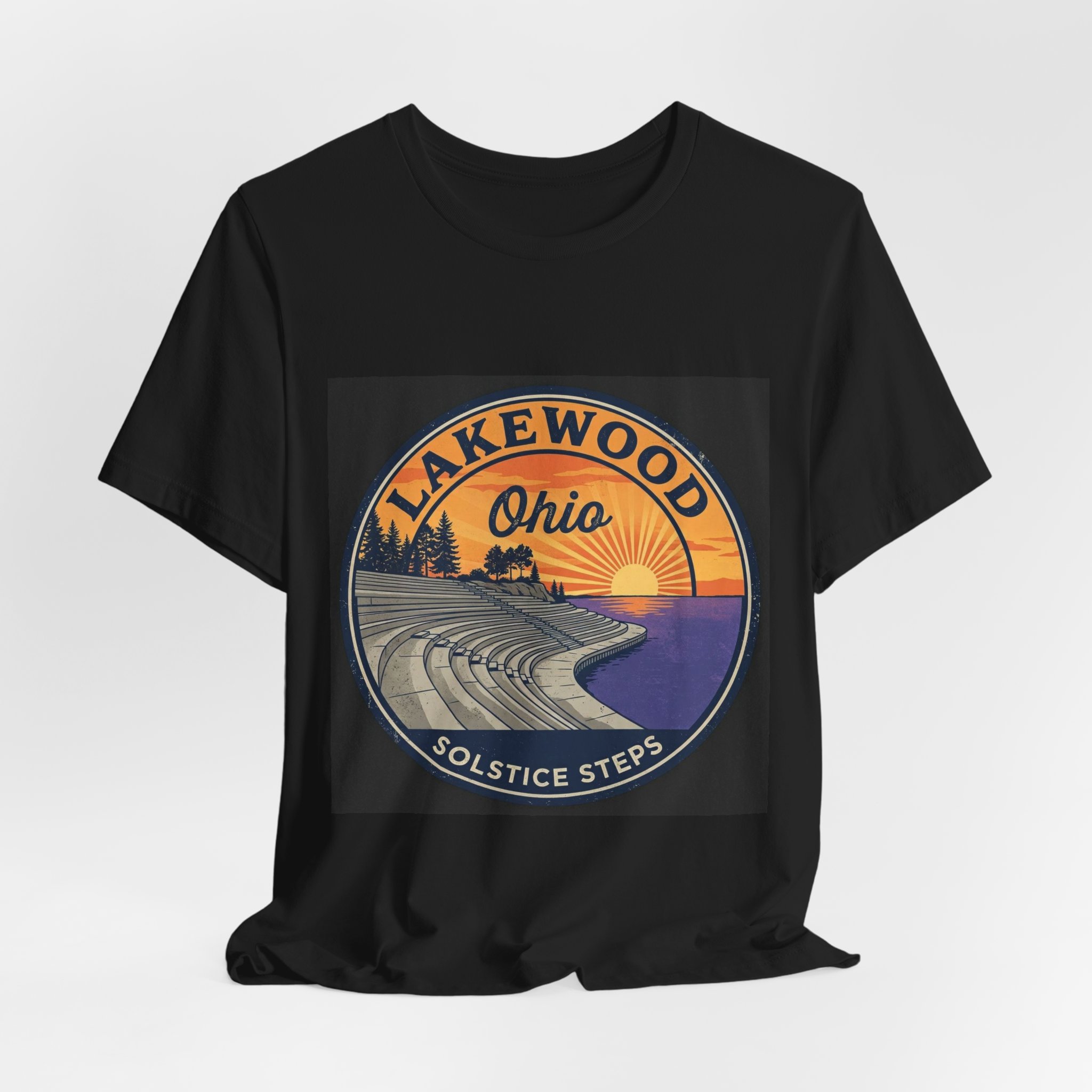 Lakewood Ohio Solstice Steps Shirt - Vintage West Shore Pride - Image 13