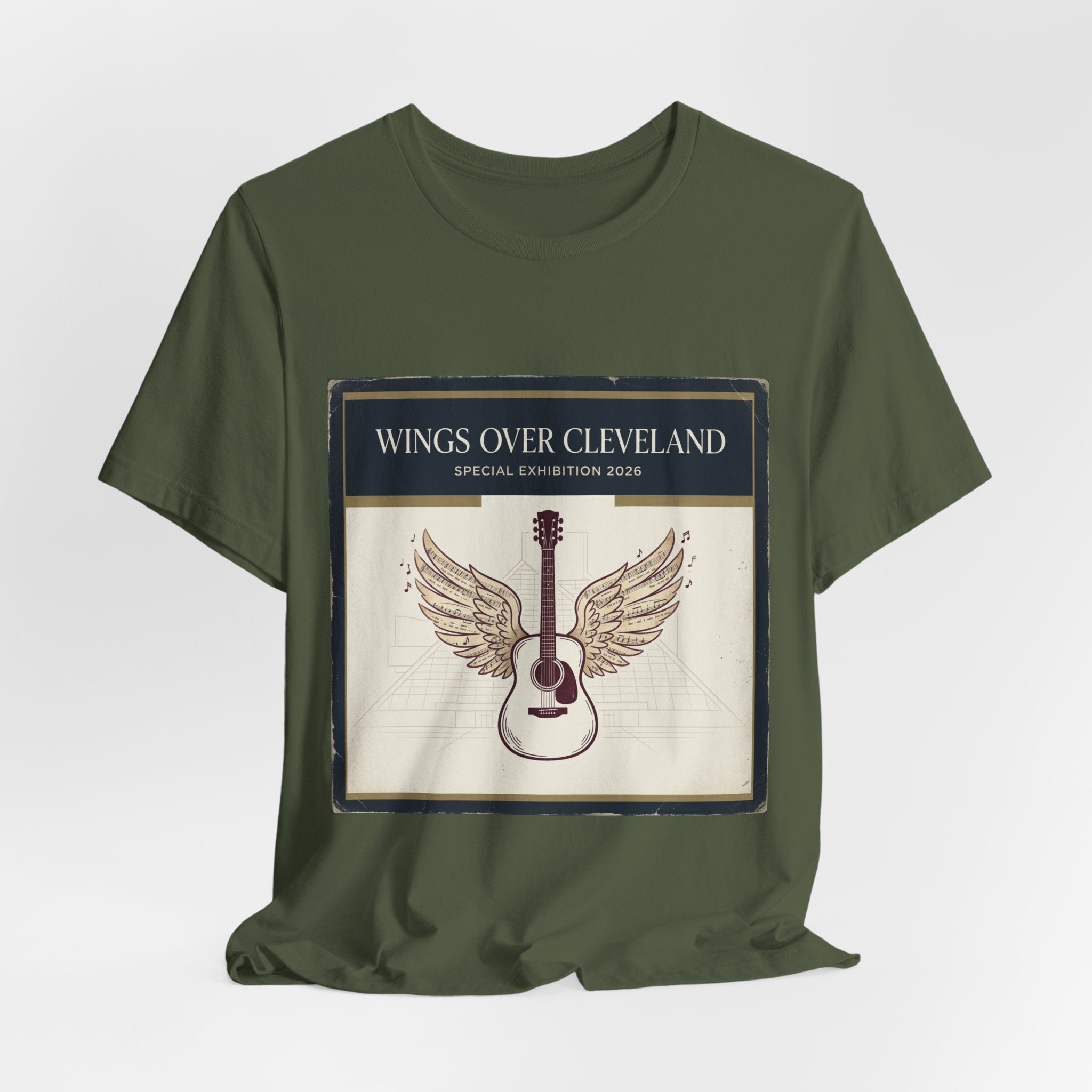 Wings Over Cleveland Guitar Tee — Vintage Music Festival Shirt - Image 13