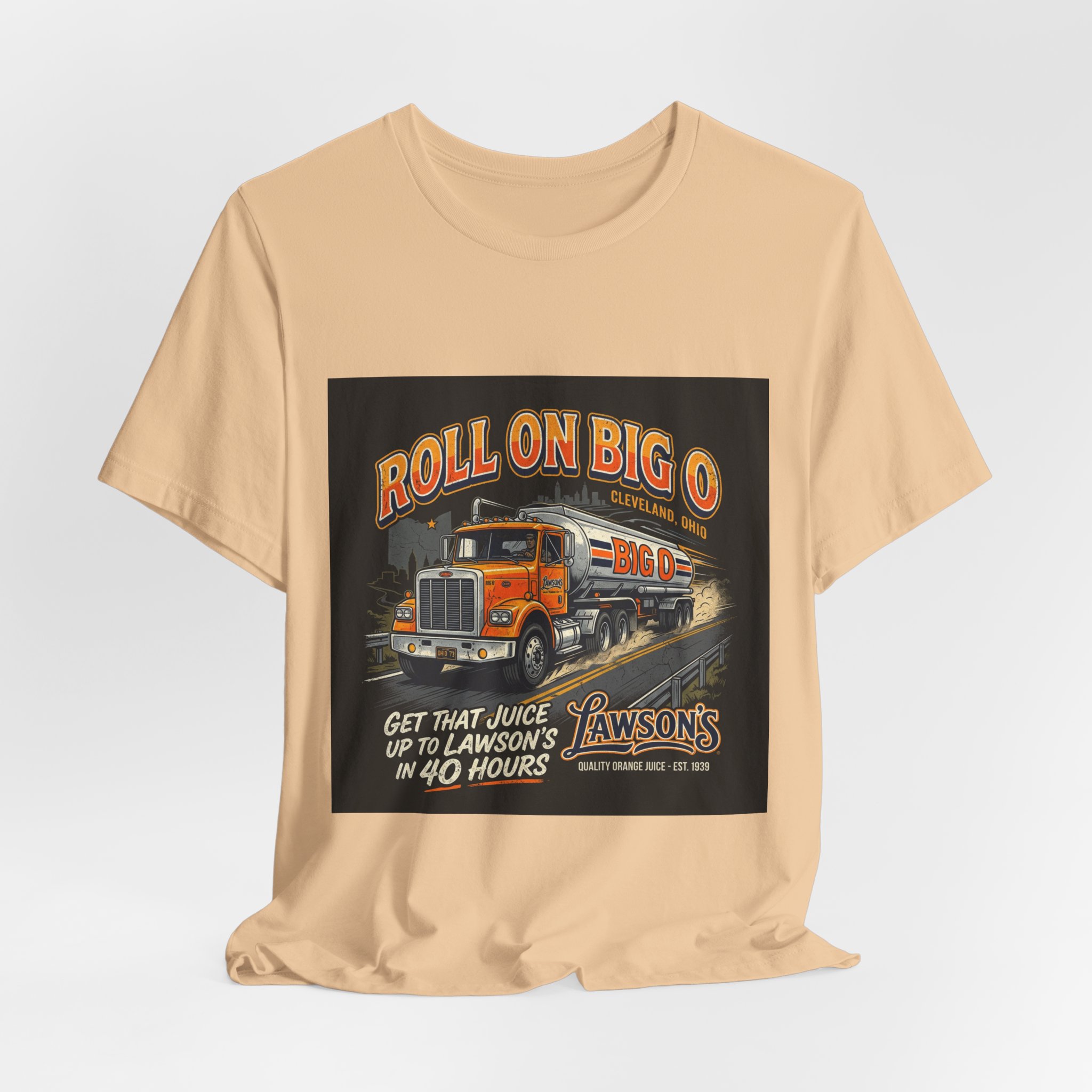 Lawson's Big O Orange Juice Shirt - Roll On Big O - Classic Cleveland Commercial - Image 12