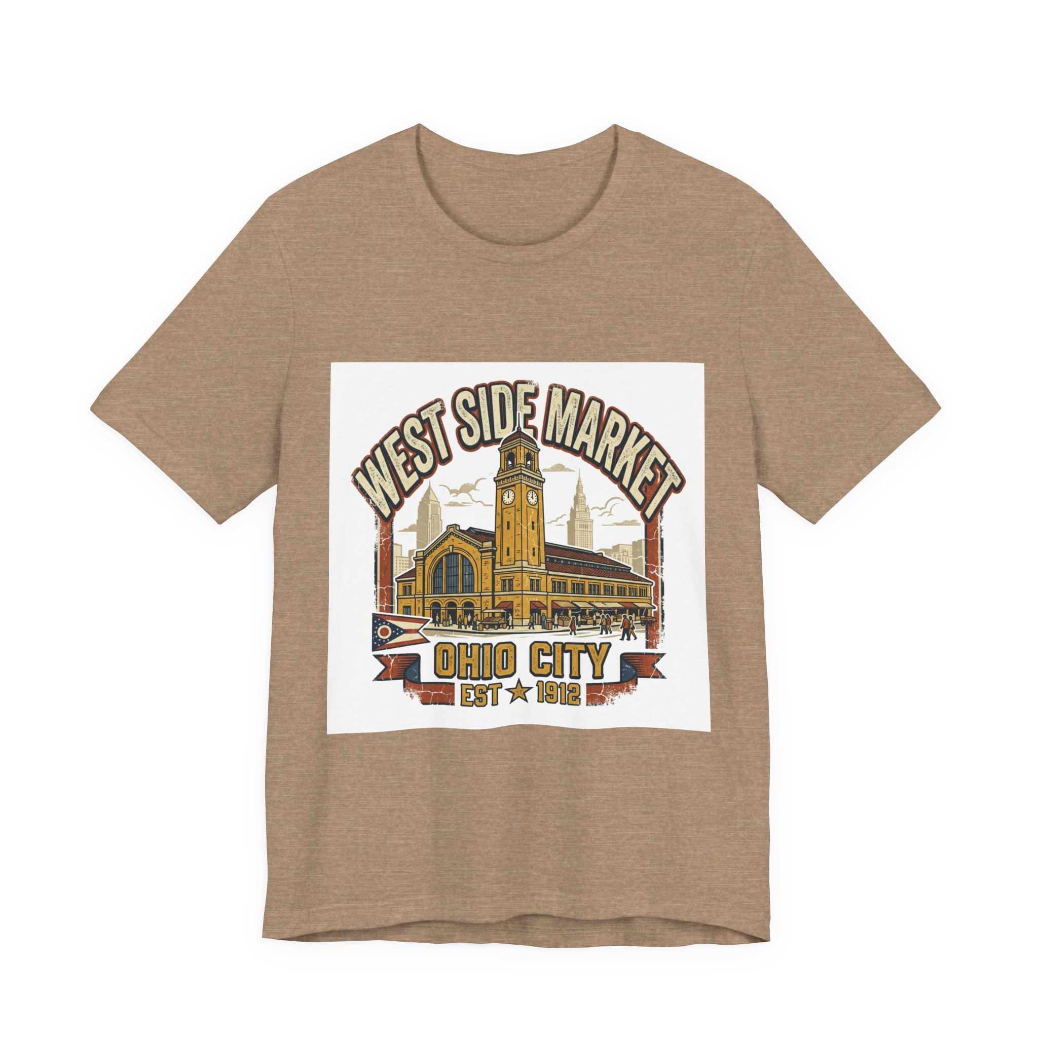 West Side Market Cleveland Shirt - EST 1912 - Ohio City Vintage - Image 5