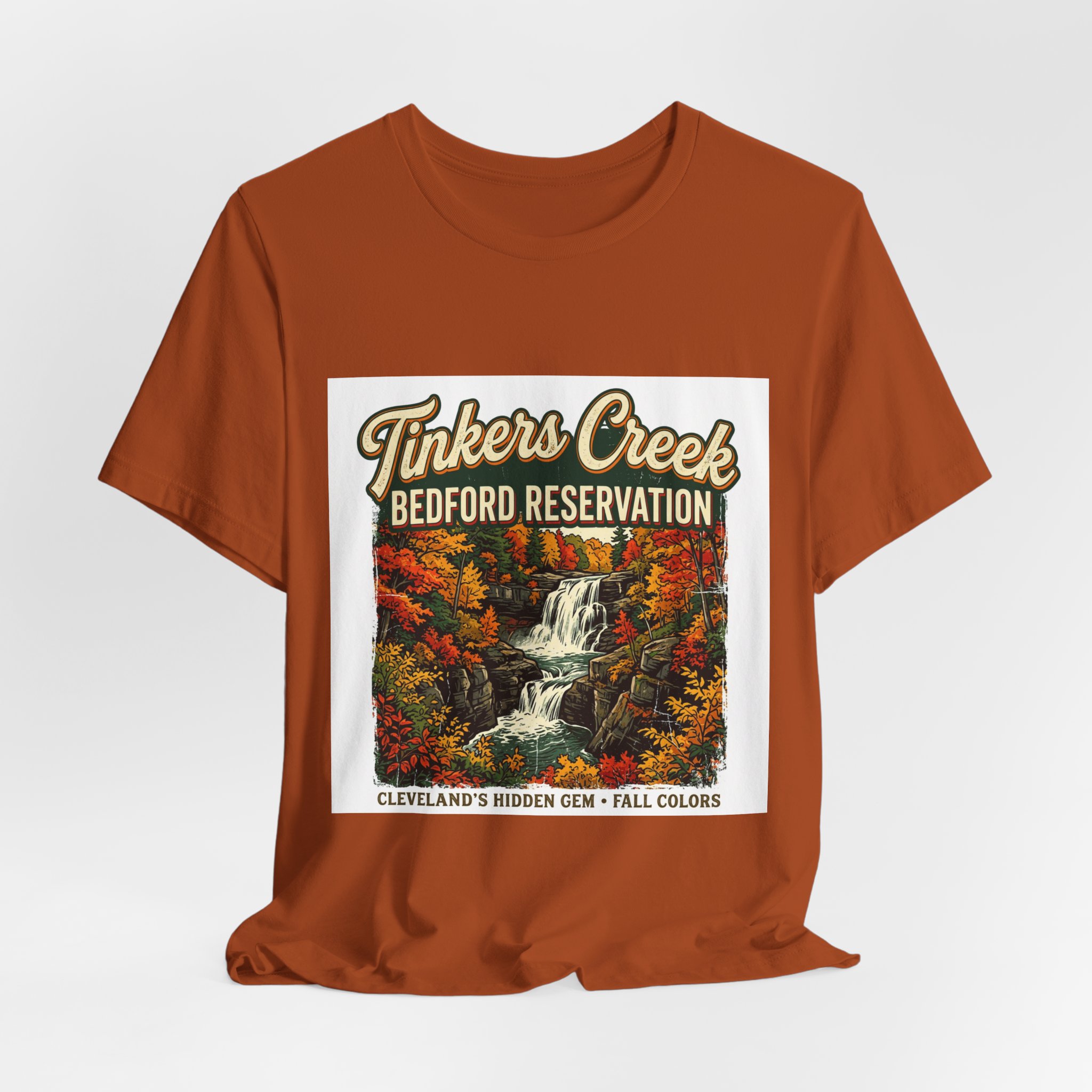Tinkers Creek Bedford Reservation Shirt - Fall Foliage Cleveland Metroparks - Image 8