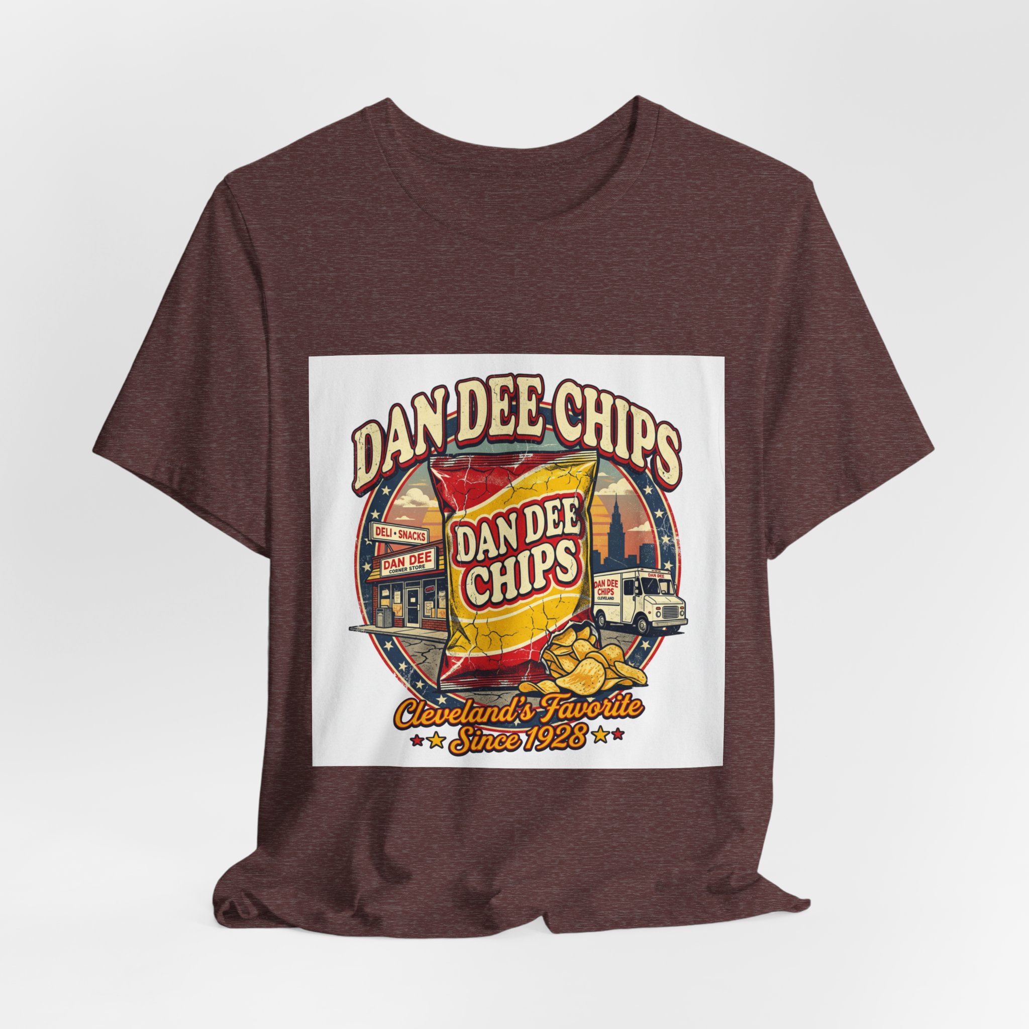 Dan Dee Chips Cleveland Shirt - Classic Local Snack Brand Nostalgia - Image 16