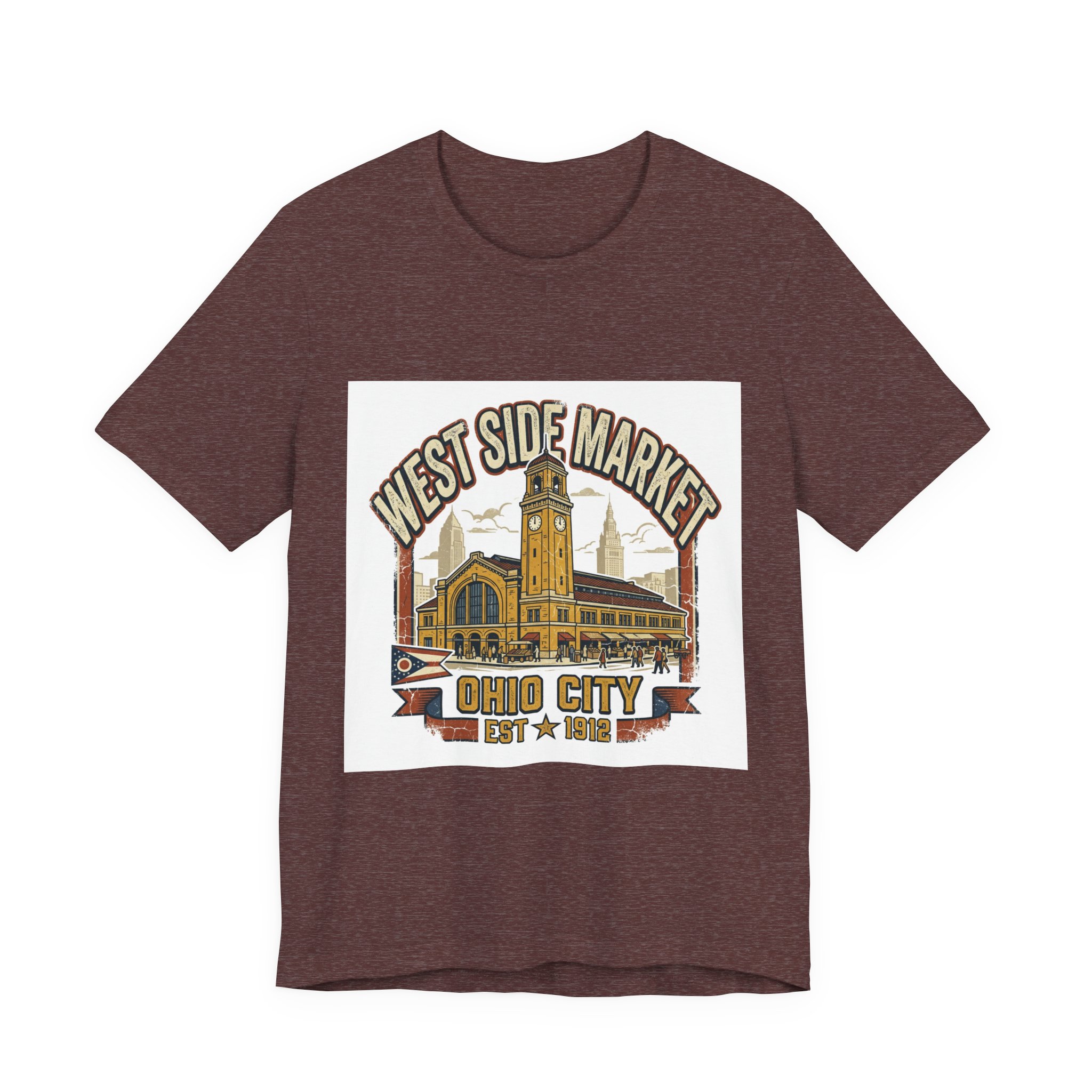 West Side Market Cleveland Shirt - EST 1912 - Ohio City Vintage - Image 3