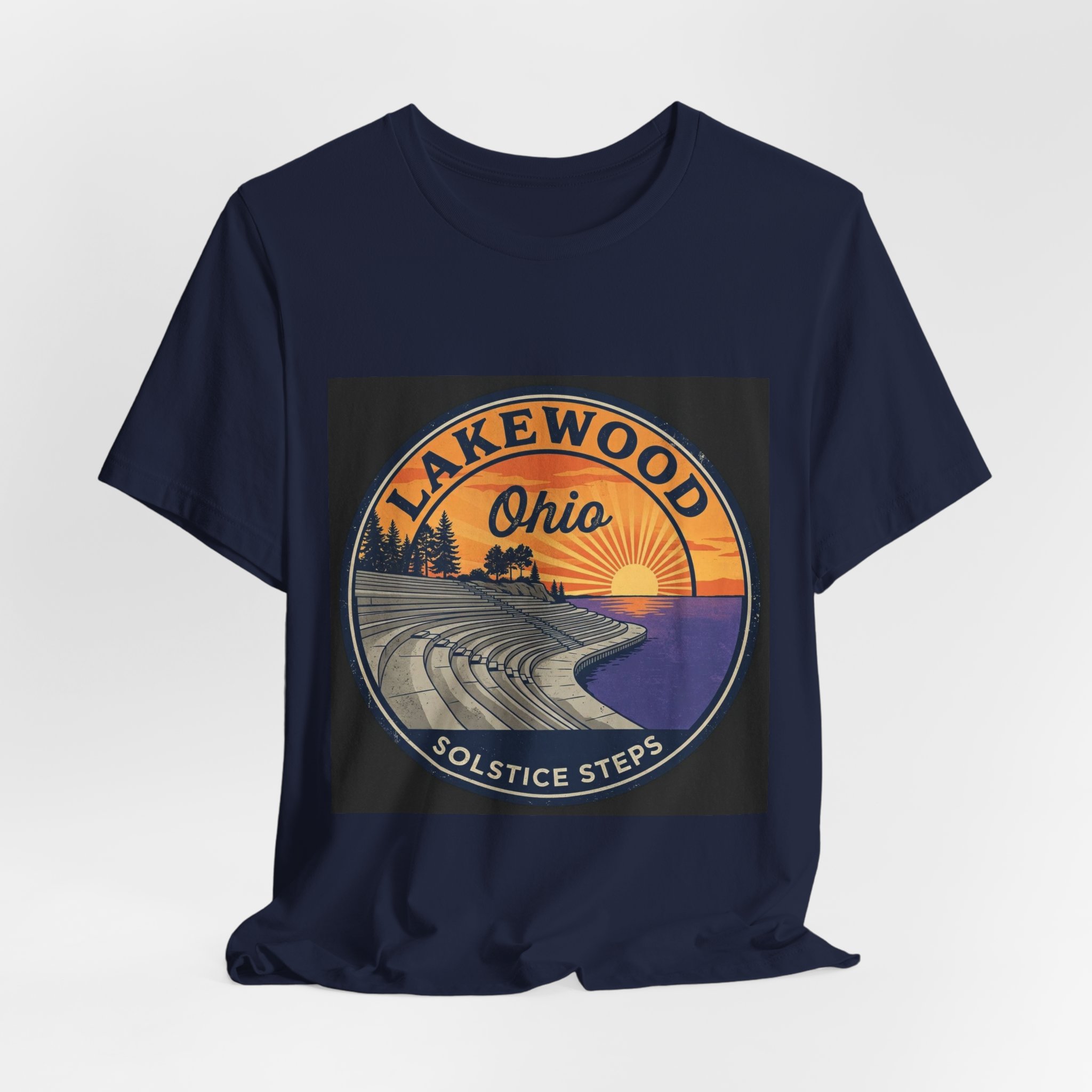 Lakewood Ohio Solstice Steps Shirt - Vintage West Shore Pride - Image 25