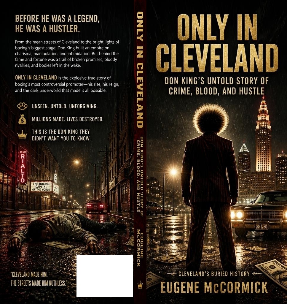 Cover of Only In Cleveland : Don King's Untold Story of Crime, Blood, and Hustle (Cleveland's Buried History)