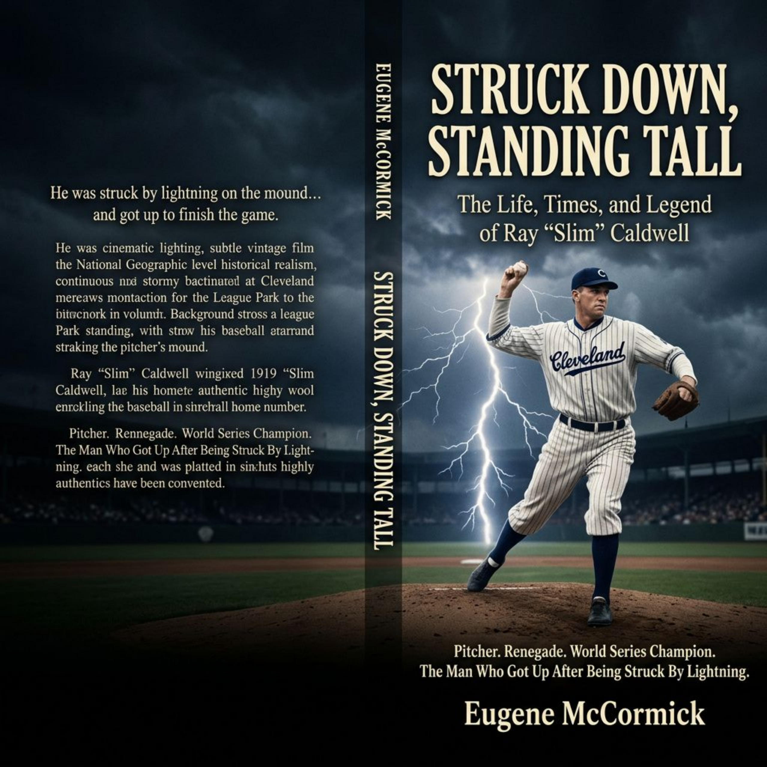 Cover of Struck Down, Standing Tall by Eugene McCormick