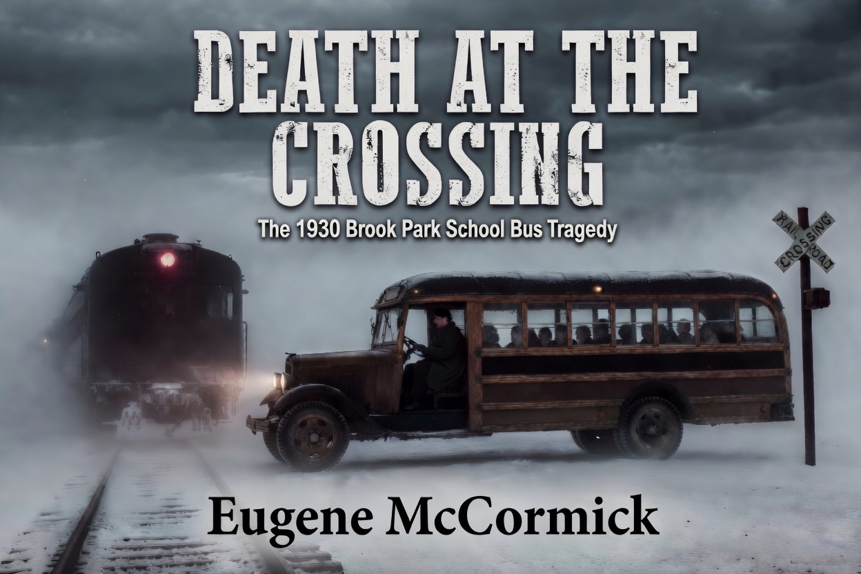 Cover of Death at the Crossing: The 1930 Brook Park School Bus Tragedy