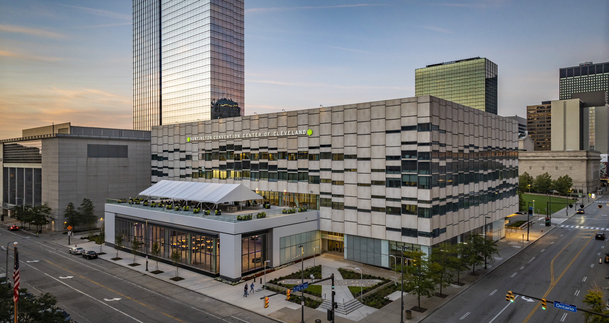 Huntington Convention Center of Cleveland exterior